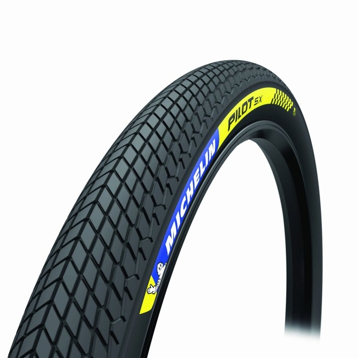Anvelopa cauciuc BMX Michelin Pilot SX, 20" x 1 3/8, greutate 400g, densitate 3x60 TPI, tubeless ready