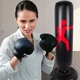 Sac de Box pentru Copii – 160 cm, PVC Durabil, Baza Stabila, Manusi + Pompa, Antrenament Kickboxing, Karate, Taekwondo