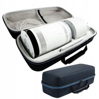 Husa portabila pentru proiector Samsung The Freestyle, 37,5x15,5x12 cm, protectie impotriva socurilor, material EVA durabil, negru