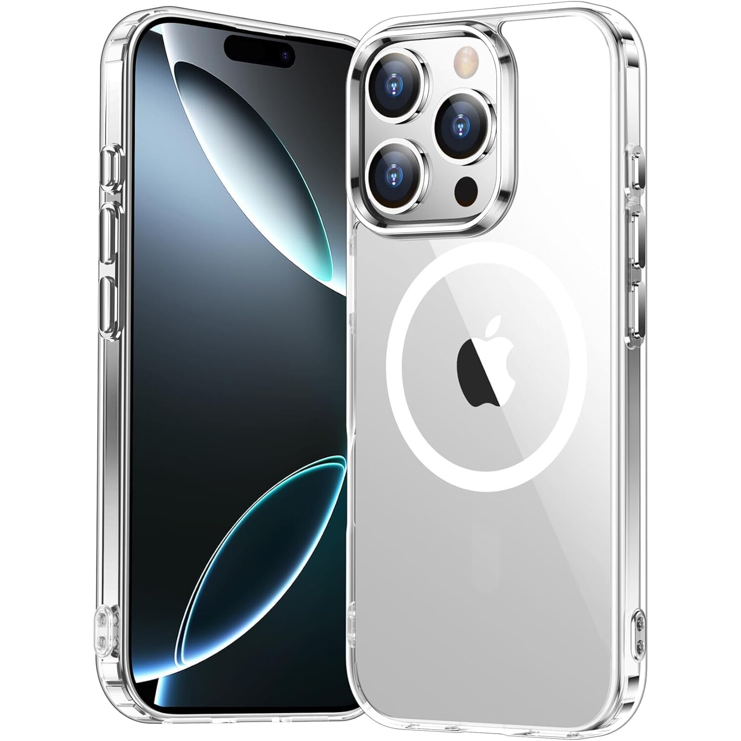 Husa pentru Apple iPhone 16 Pro tpu airshock mag safe transparent