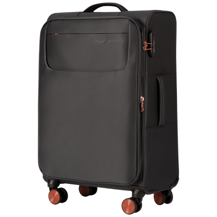 Troler Mediu, Wings, TRN01, 24", Gri, 75.5L