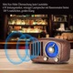 Ретро преносимо радио с Bluetooth, MP3 плейър, усилване на басите, многоцветно, 106x50x68 mm