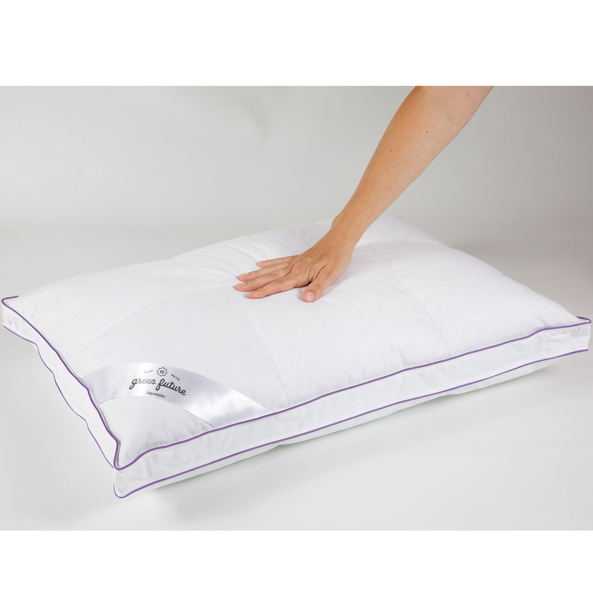 Perna Green Future Fusion Memory, umplutura 100% puf de gasca