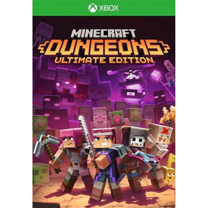 Licenta Joc Minecraft Dungeons Ultimate Edition Xbox One/X/S Key (Cod Activare Instant)
