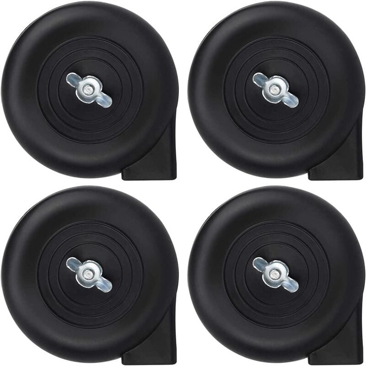 Set 4 tobe de zgomot pentru compresor de aer, Enforose, 16mm, material plastic, usor de instalat