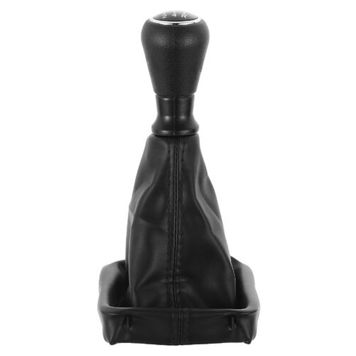 Váltógomb, elegáns design, javítja autója belső megjelenését, kompatibilis a Peugeot 206-tal, gyors csere az eredeti 5 sebességes váltógombhoz