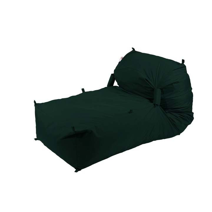 Fotoliu Yoga XL, material impermeabil - Verde Tuborg