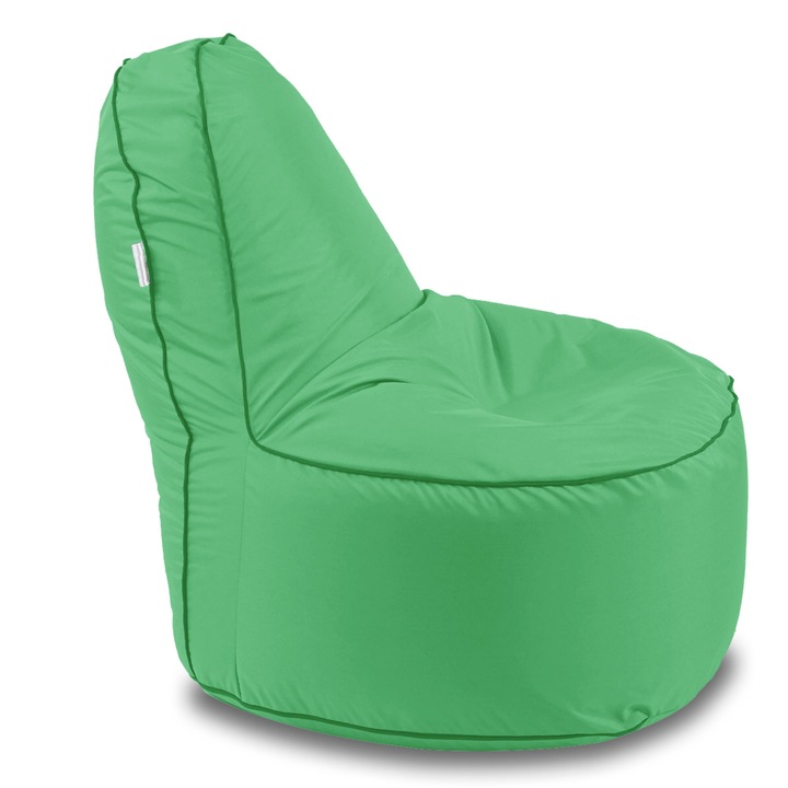 OK Pufrelax fotel, vízálló anyagból, Green Apple
