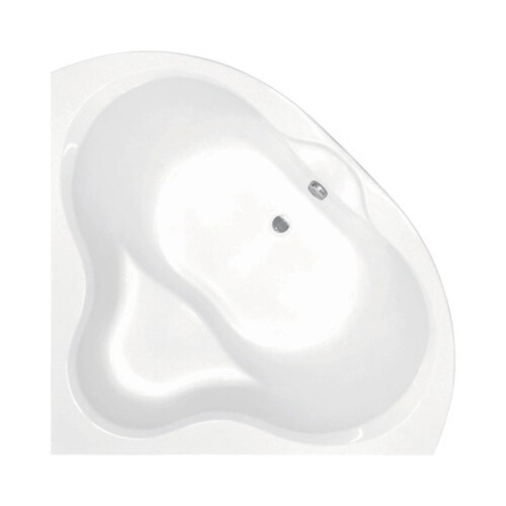 Cada Pe Colt Simetrica Belform Mito 144x144x75 Cm Acril Alb 27se0001