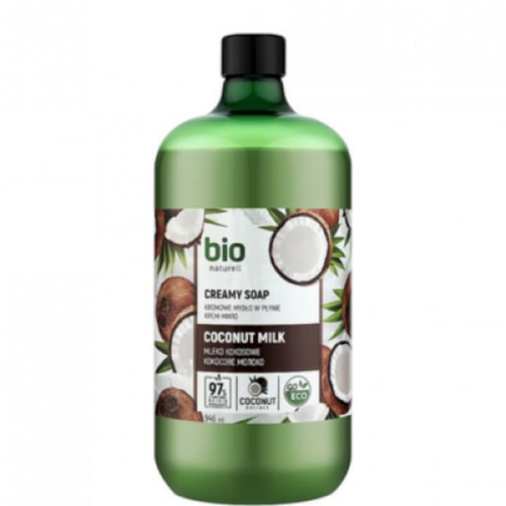 Bio Naturell течен сапун, кокосово мляко, 946 мл