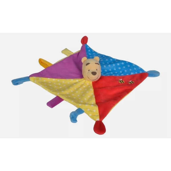 Плюшена играчка, Simba Disney Мечо Пух 3D Одеяло, 42Cm