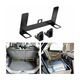 Kit pentru siguranta copiilor, otel, ancora de restrictie, compatibil cu sistemul ISOFIX, pentru Ford Focus, negru