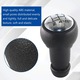 Nuca schimbator viteze Tovbmup, ABS, negru, 9cm, pentru PEUGEOT 106 206 306 406 107 207 307 407
