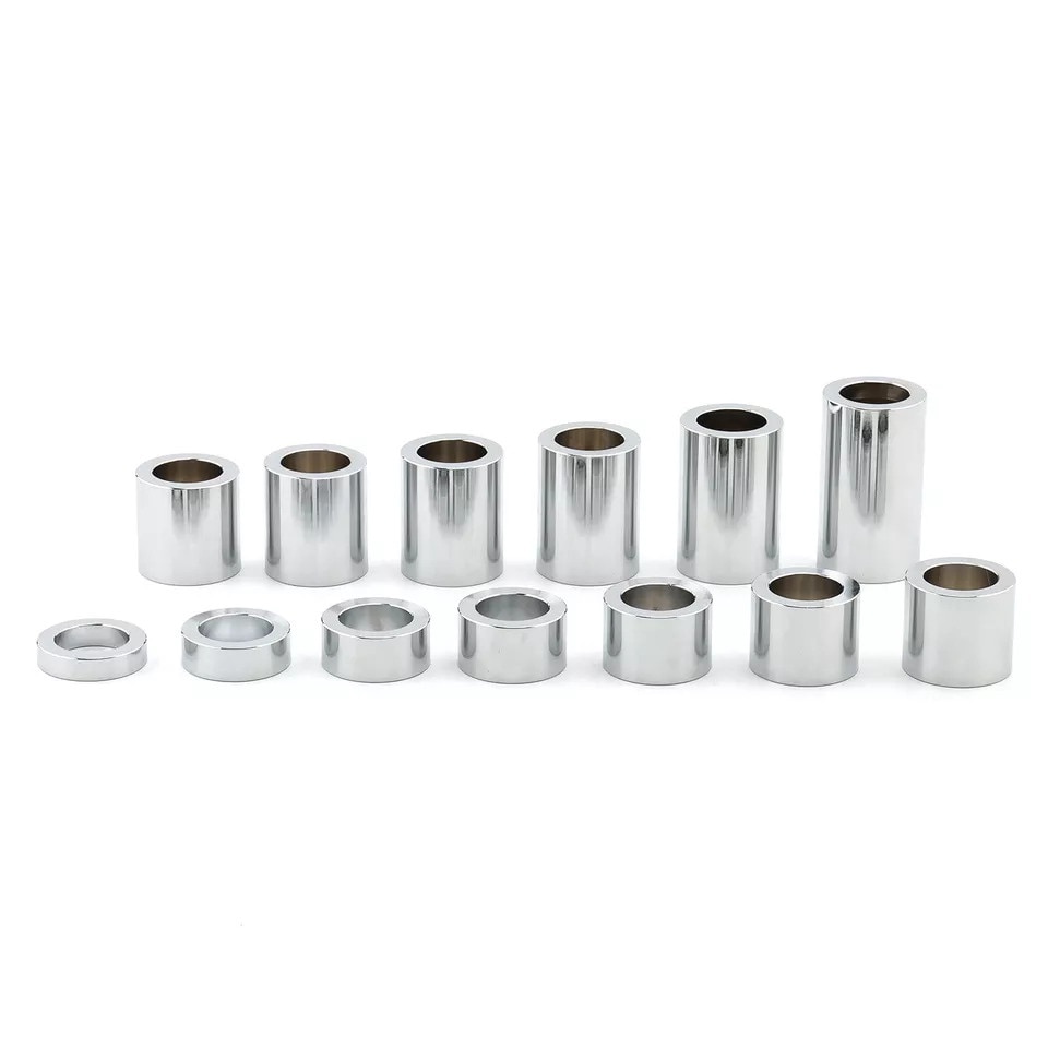 TARAZON 13pcs Distanziali Asse Ruota per Dyna, Softail Touring Electra Glide Road King Glide ID 25mm OD 1 1/2 TARAZON 13pcs Distanziali Asse Ruota per Dyna, Softail Touring Electra Glide Road King Glide ID 25mm OD 1 1/2