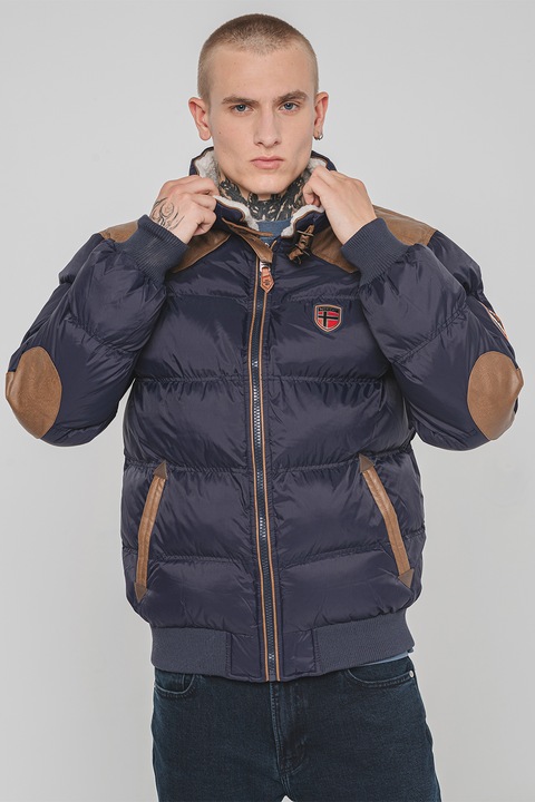 Geographical Norway, Капитонирано яке Abramovitch тип пухенка, Кафяв/Тъмносин