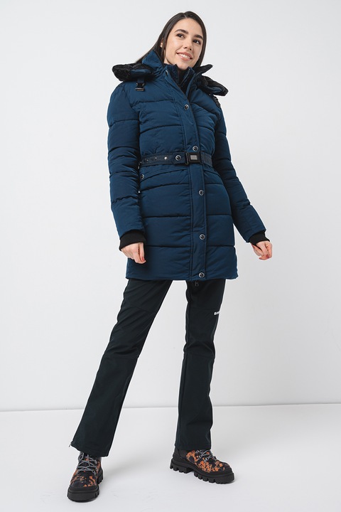Geographical Norway, Капитонирано зимно яке Bettino с еко пух, Тъмносин