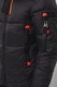 Geographical Norway, Капитонирано зимно яке Calix с качулка и вата, Черен, M