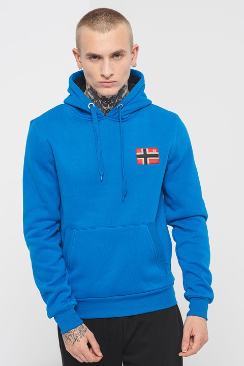 Geographical Norway, Худи Fondant с джоб кангуру, Кралско Синьо