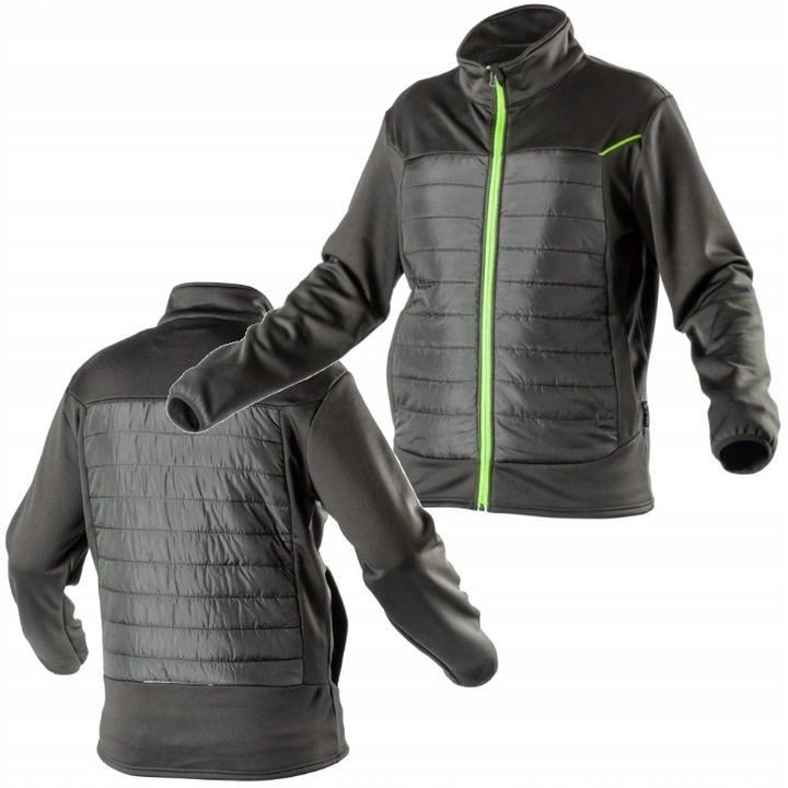 Jacheta hibrida pentru barbati, Hoegert, calduroasa, cu fermoar, marimea XL (54)