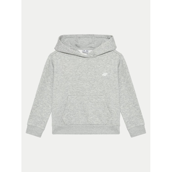 4F Bluza 4FJWMM00TSWSF1316 Gri Regular Fit, Bumbac
