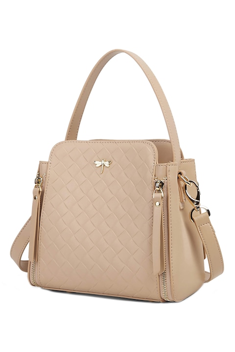 C'iel, Luna Bőr válltáska levehető pánttal, Csontszín