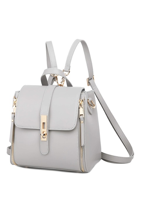 C'iel, Конвертируема кожена раница Gabby100, Светло сив