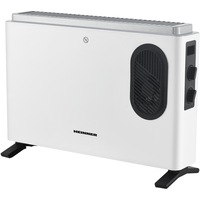 Convector Heinner HCVH-MV2000WH, 2000 W, Ventilator turbo, 3 setari de temperatura, Termostat ajustabil, Potectie supraincalzire, Alb