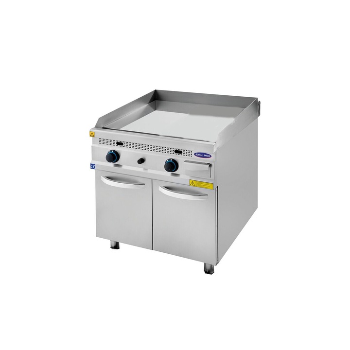Gratar profesional cu placa neteda Ideal Inox Linia 930 Butelie