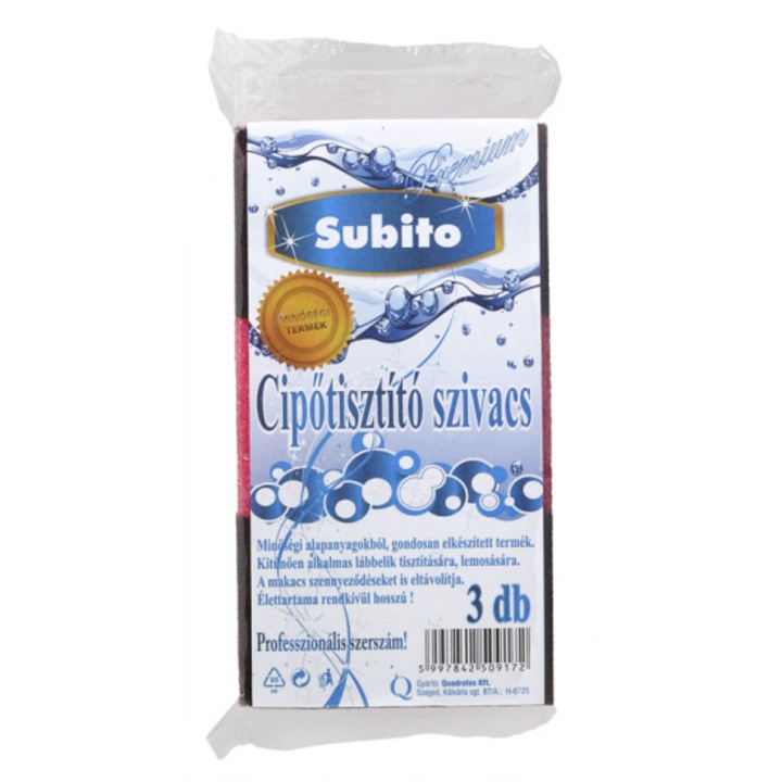 Burete curatat pantofi Subito 3 buc