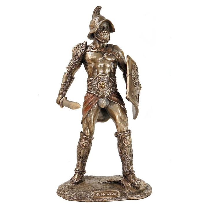 Figurina a unui gladiator roman in armura Veronese 27 cm