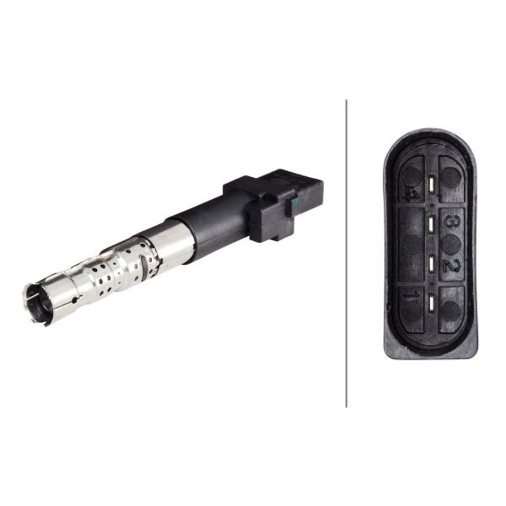 Bobina de inductie Ford Galaxy I, Galaxy Mk I, Seat Alhambra, Toledo II, Vw Bora, Bora I, Golf IV, New Beetle, Sharan 1997-2010