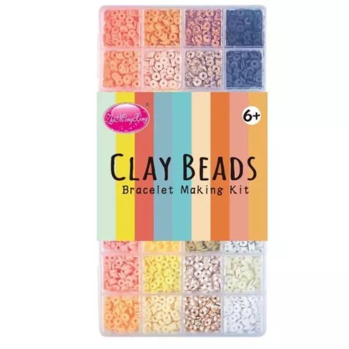 Set de margele pentru confectionarea bratarilor, Jateknet, 32 de compartimente