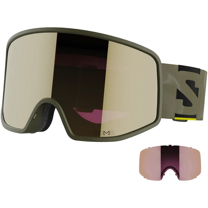 Ски очила Salomon Sentry Pro Sigma, Оlive