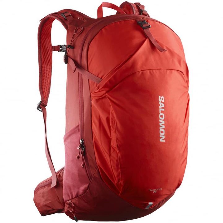 Туристическа раница Salomon Trailblazer, 30 литра, 30x10x52 см, Червен