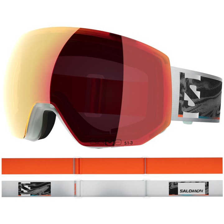 Ски очила Salomon Radium Pro Sigma Photo, Бял/Червен