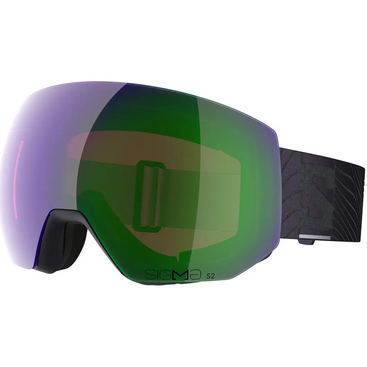 Ски очила Salomon Radium Pro Sigma, Черен/Сив/Зелен