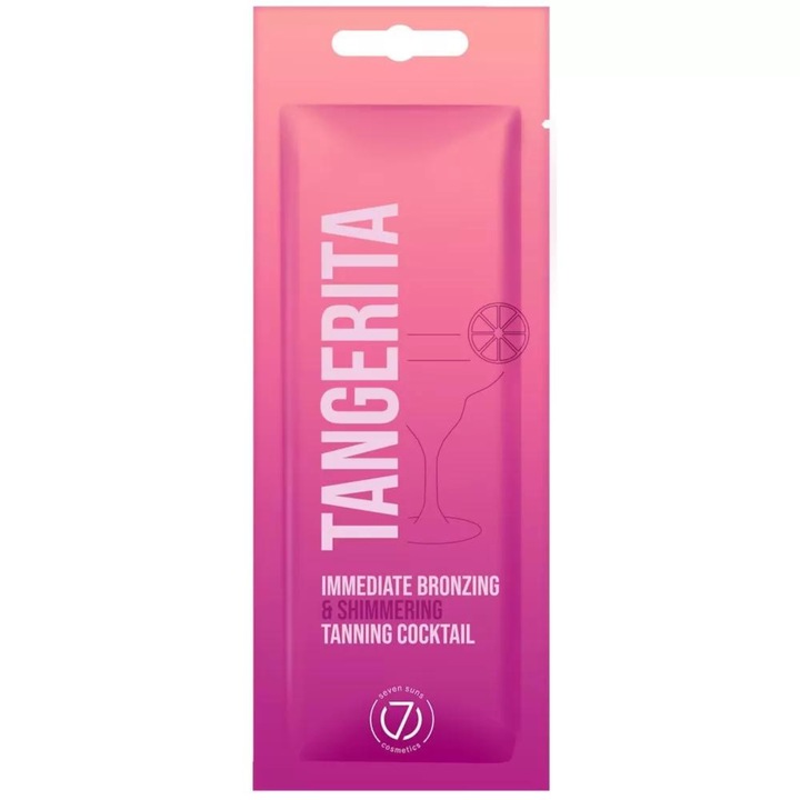 7suns önbarnító, 15 ml, bronzosítóval és világító részecskékkel, világosbarna árnyalatú, minden bőrtípusra