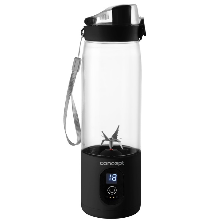 Блендер Concept Smoothie FitMaker SM4002, 315W, 600 ml, черен