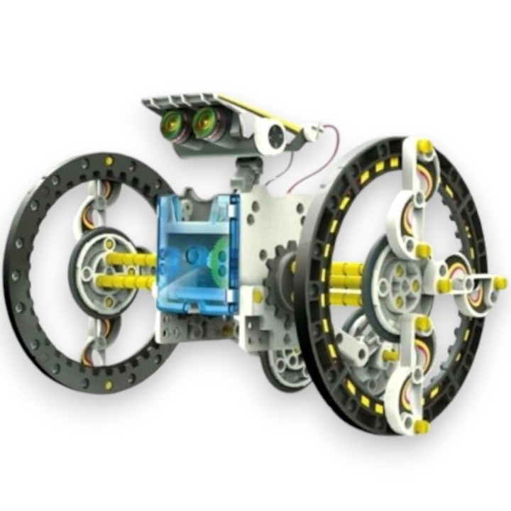 Kit jucarii solare 14 in 1, modele educative pentru cei mari si cei mici, 8ani+