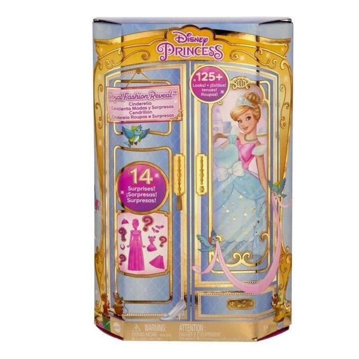 Кукла Пепеляшка принцеса на Disney, Mattel, синя