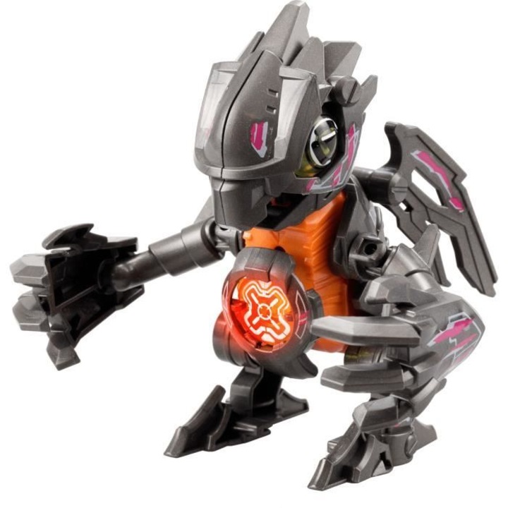 Статуетка YCOO, Biopod Kombat Warrior, със звуци и светлини, 9 см, сива