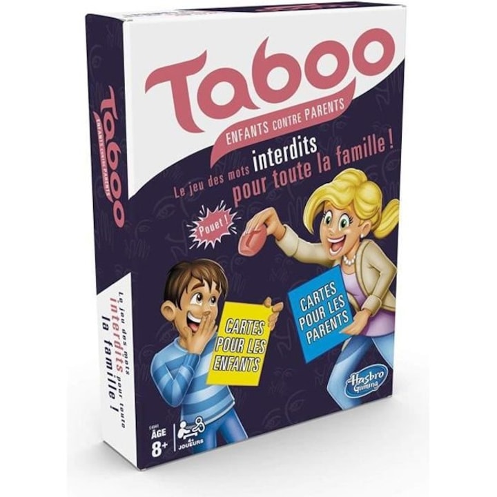 Настолна игра, Hasbro Gaming, Taboo, семейно издание, френска версия