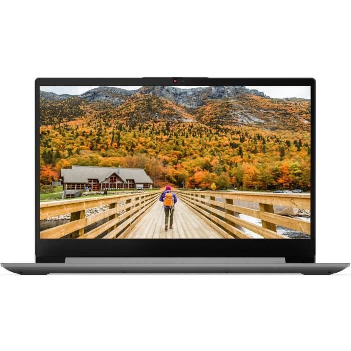 Laptop Lenovo Ultraportabil, 17inch FHD, AMD Ryzen 7-5700U, 8 GB