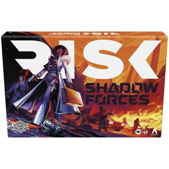 Társasjáték, Hasbro Gaming, Risk Shadow Forces, 3-5 játékos, 13+ éves kortól