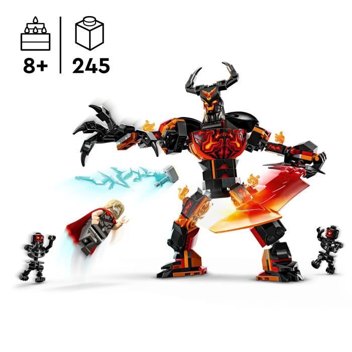 タオ人間医学 Foundational Practices Set de constructie LEGO Marvel 76289 Thor vs. Surtur, 2