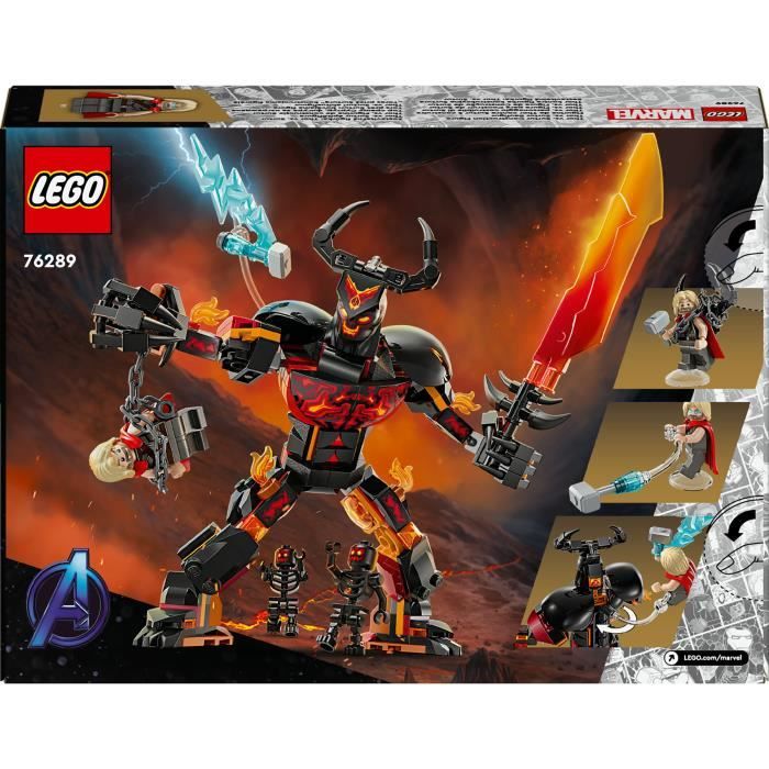 Set de constructie LEGO Marvel 76289 Thor vs. Surtur, 2