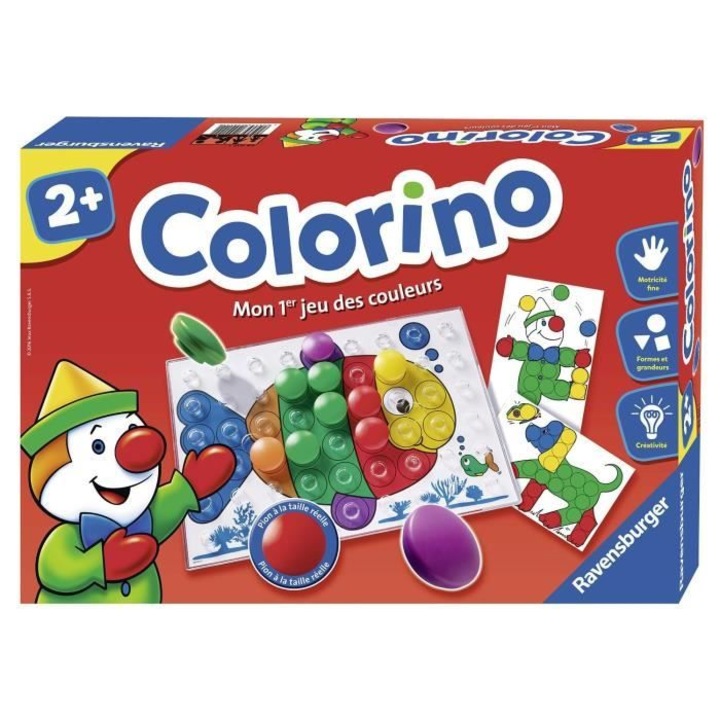 Joc educativ Colorino, Ravensburger, 2 ani, Multicolor