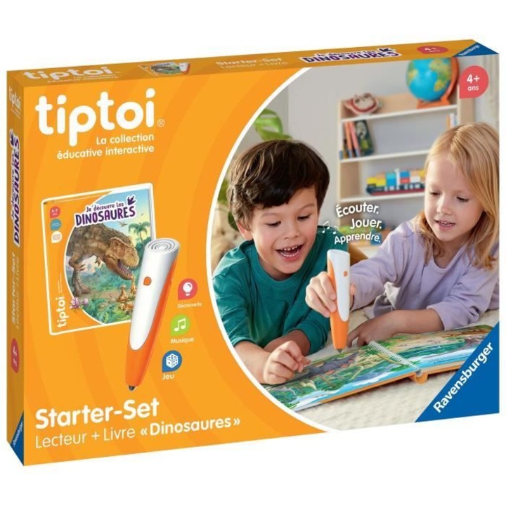 Ravensburger tiptoi Starter Dino oktatójáték, 4 éves kortól