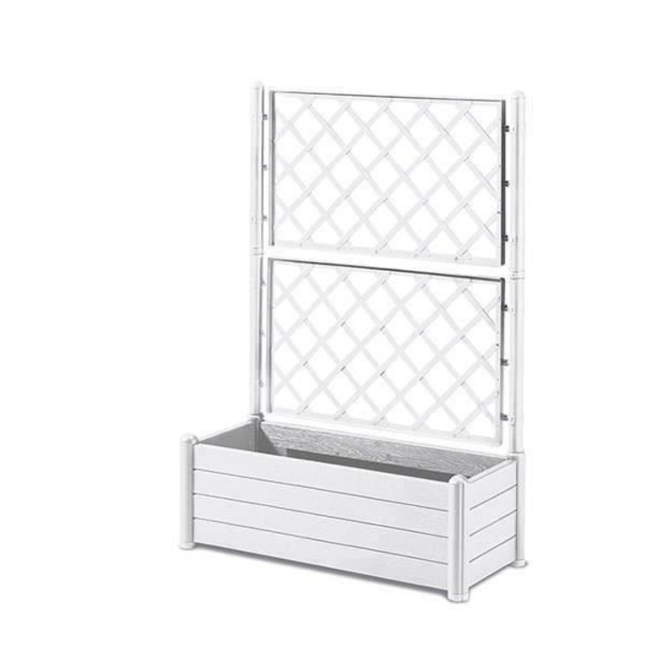 Suport ghiveci Stefanplast, Bac, alb, 30x45cm