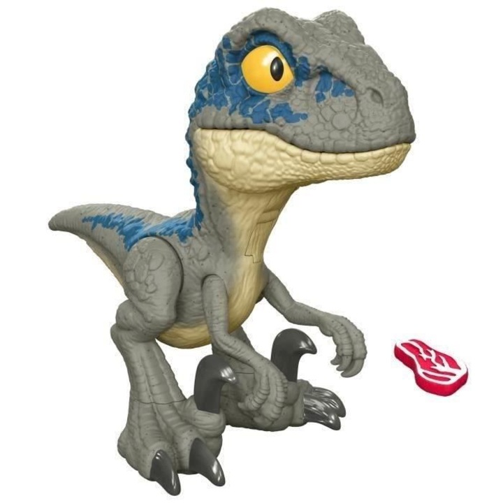 Figurina Interactiva Velociraptor, Mattel